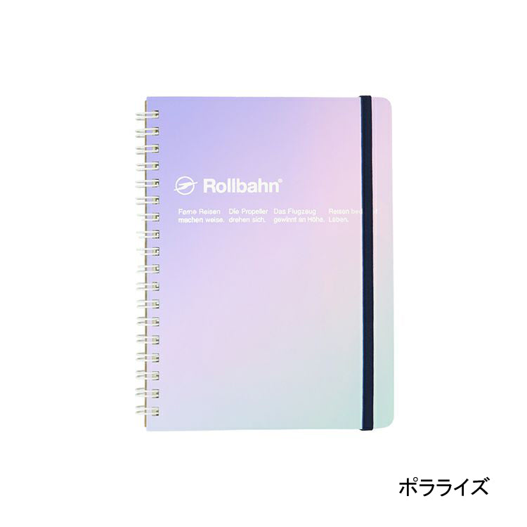 ロルバーン ノート L ポケット付メモ メタリック デルフォニックス DELFONICS Rollbahn