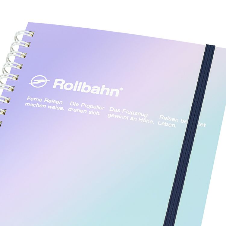 ロルバーン ノート L ポケット付メモ メタリック デルフォニックス DELFONICS Rollbahn
