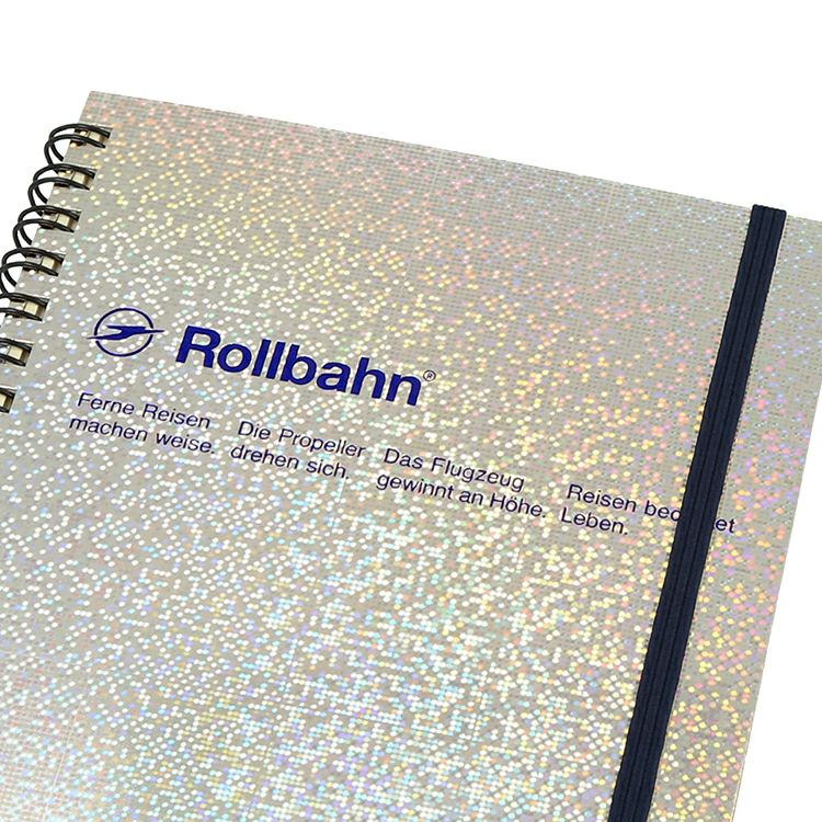 ロルバーン ノート L ポケット付メモ メタリック デルフォニックス DELFONICS Rollbahn