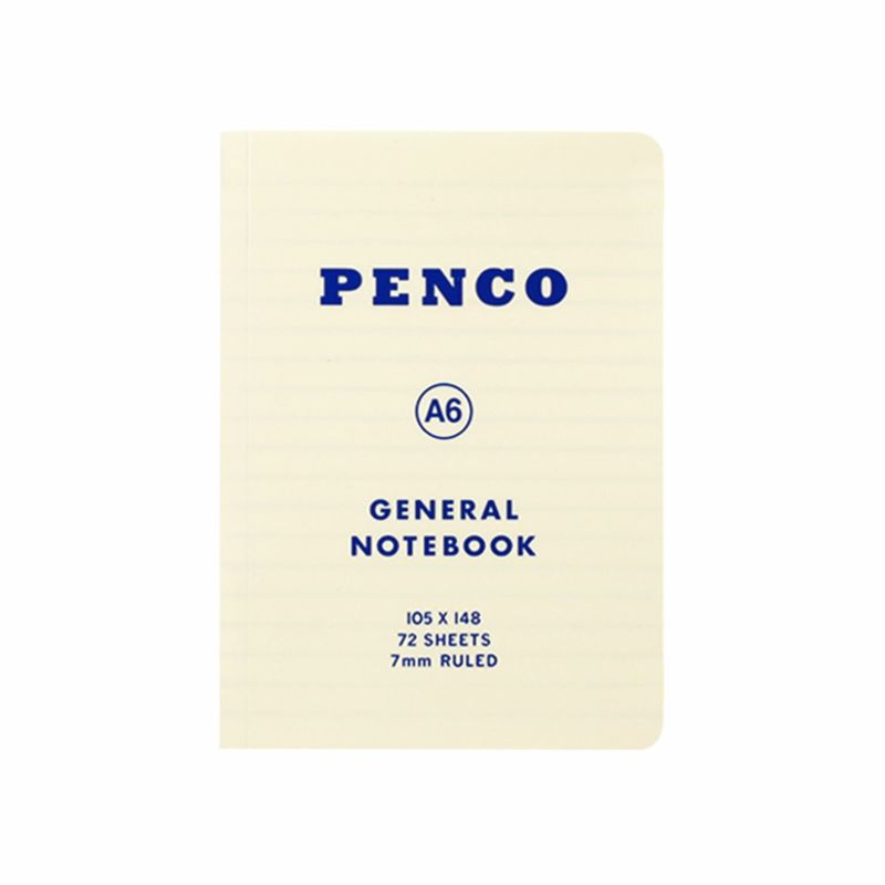 ハイタイド ペンコ ソフトPPノート A6 横罫 HIGHTIDE penco