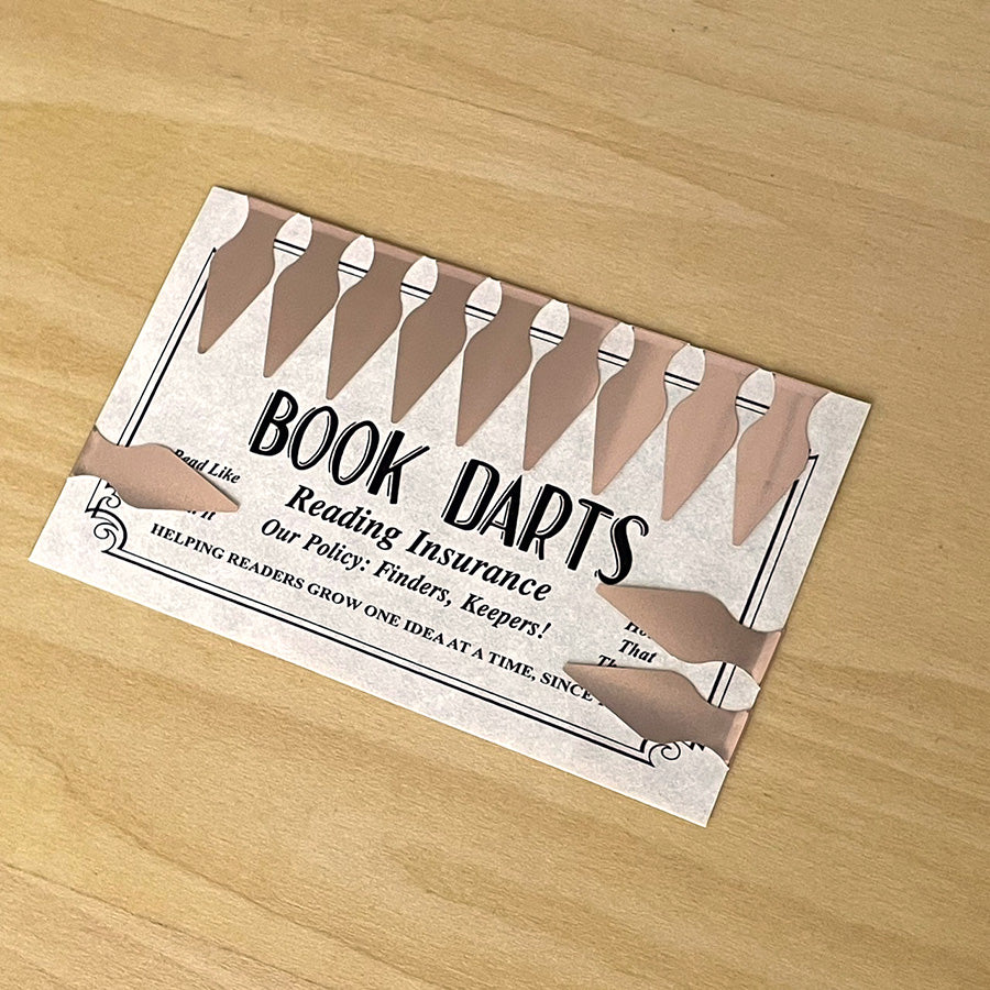 ブックダーツ 12個シート BOOK DARTS