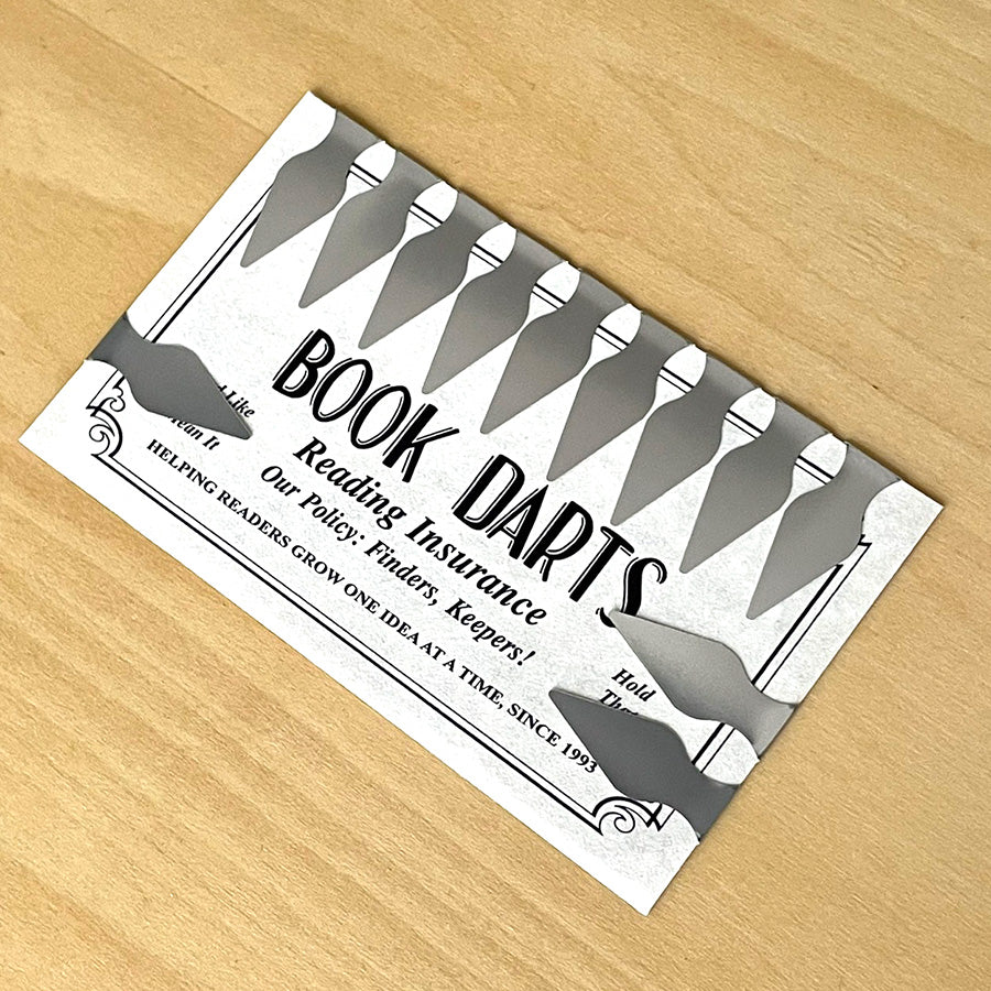 ブックダーツ 12個シート BOOK DARTS