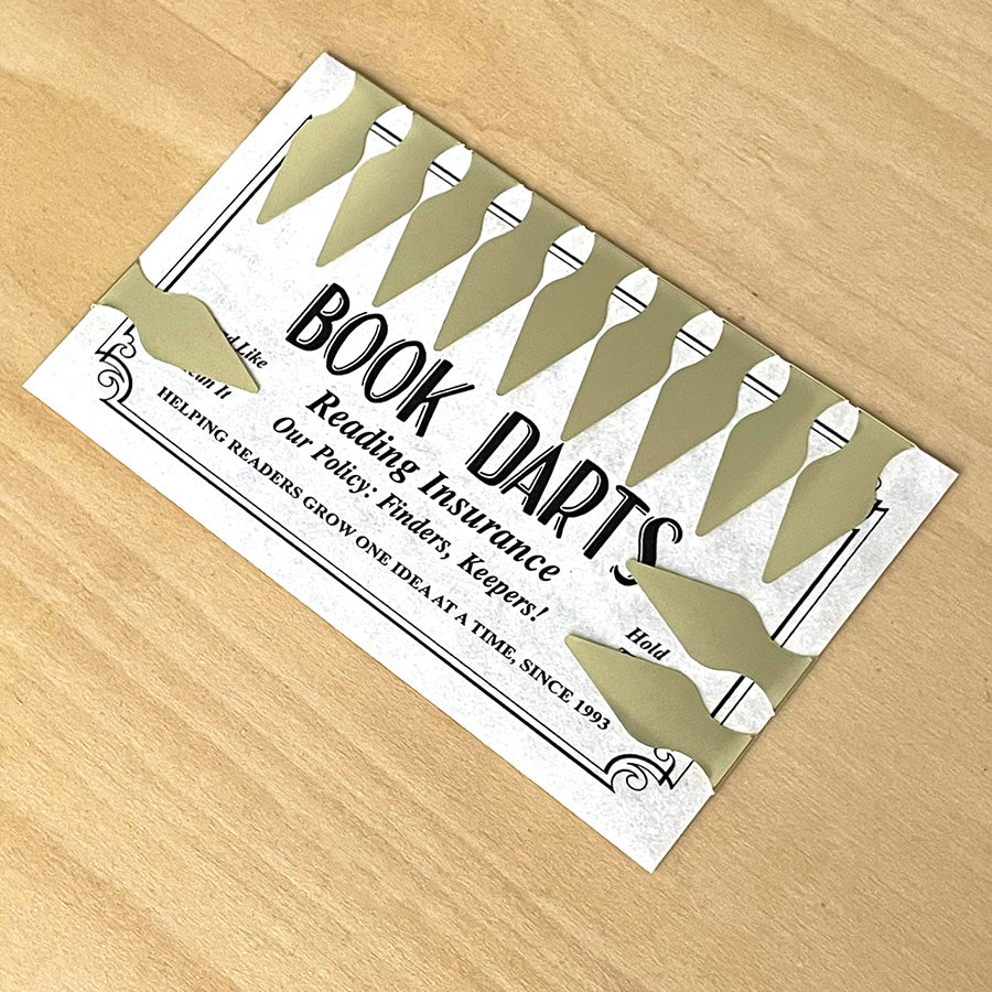 ブックダーツ 12個シート BOOK DARTS