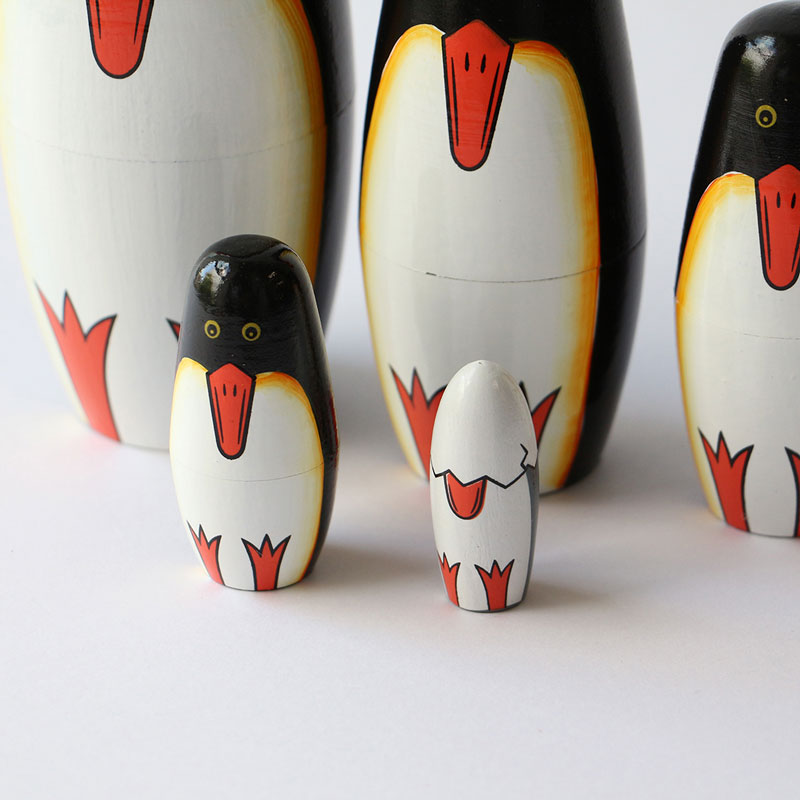 ペンギンリョーシカ マトリョーシカ DETAIL