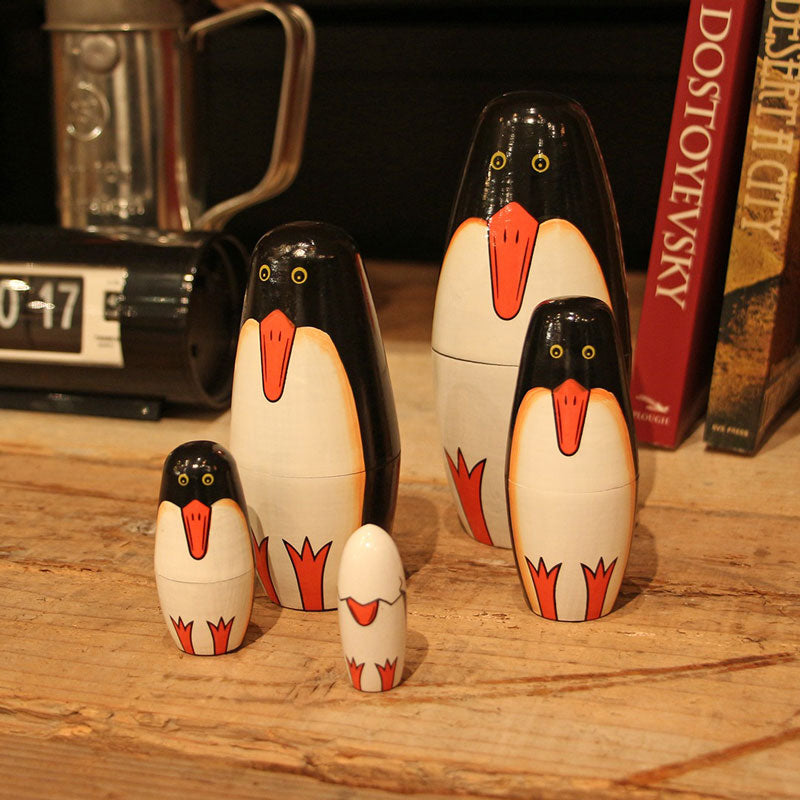 ペンギンリョーシカ マトリョーシカ DETAIL