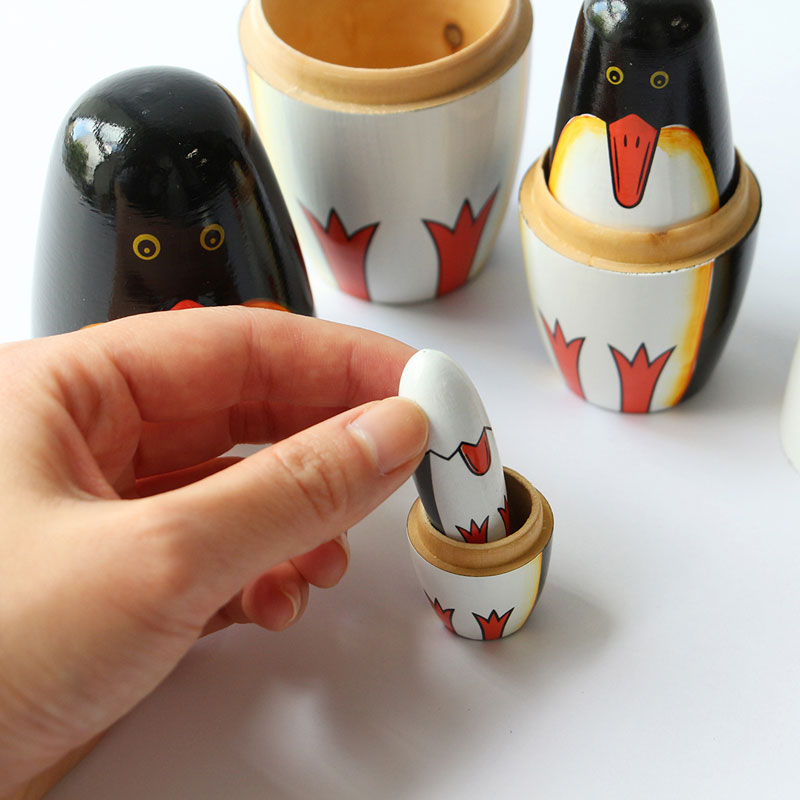 ペンギンリョーシカ マトリョーシカ DETAIL