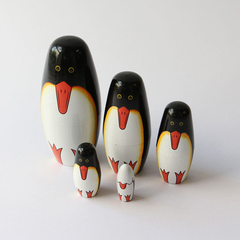 ペンギンリョーシカ マトリョーシカ DETAIL