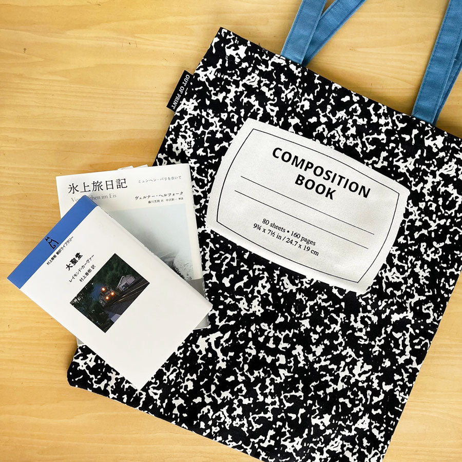 アウトオブプリント トートバッグ コンポジションブック Composition Book