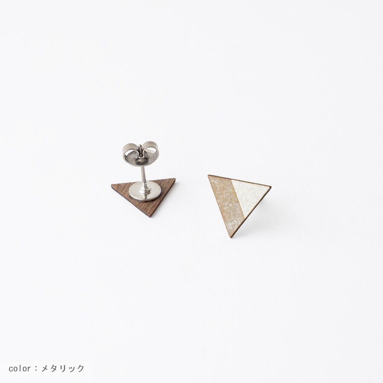 me+ ミプラス ピアス S トライアングル