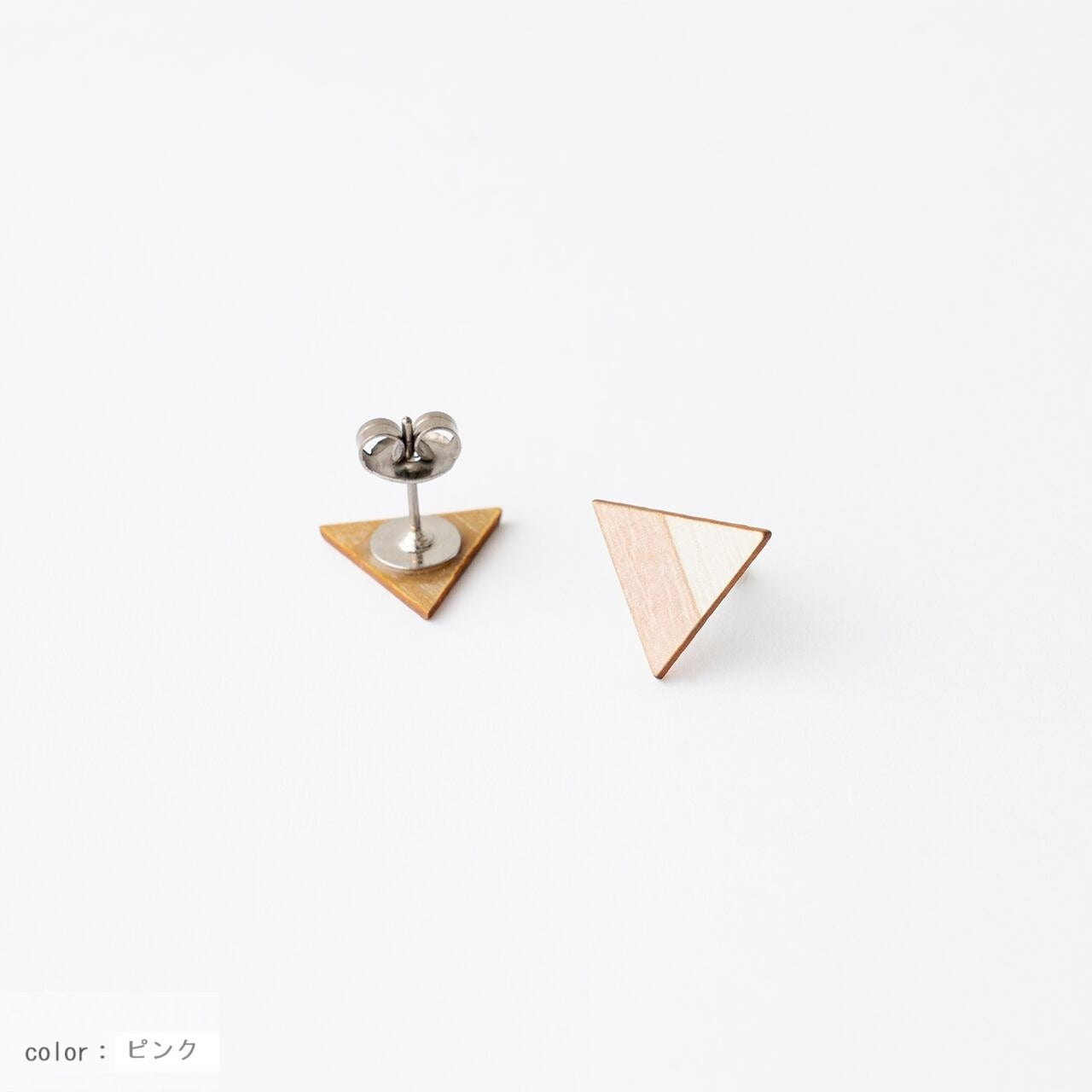 me+ ミプラス ピアス S トライアングル