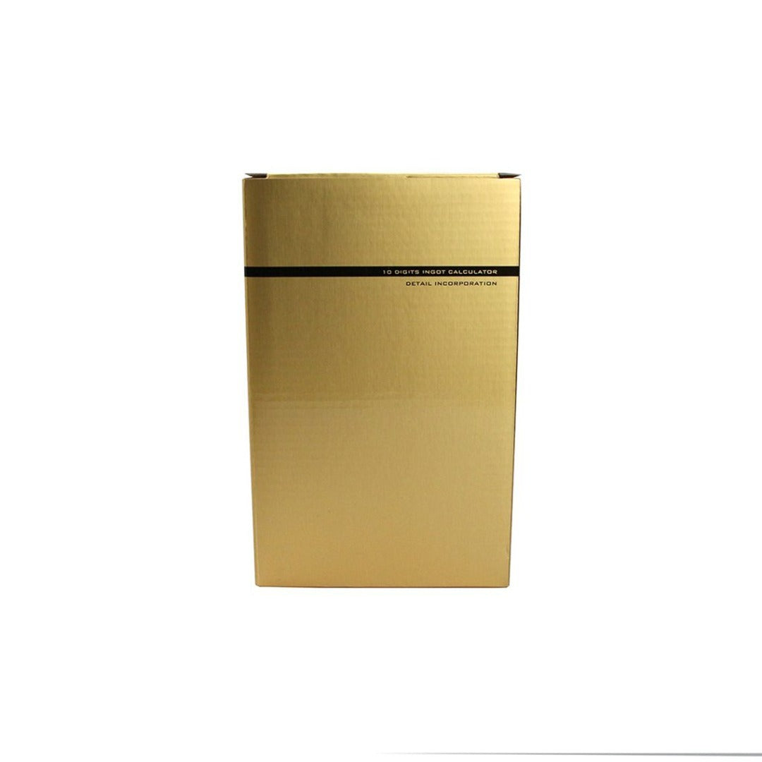 DETAIL 電卓 10ディジット インゴット カリキュレーター ゴールド 10digit ingot calculator