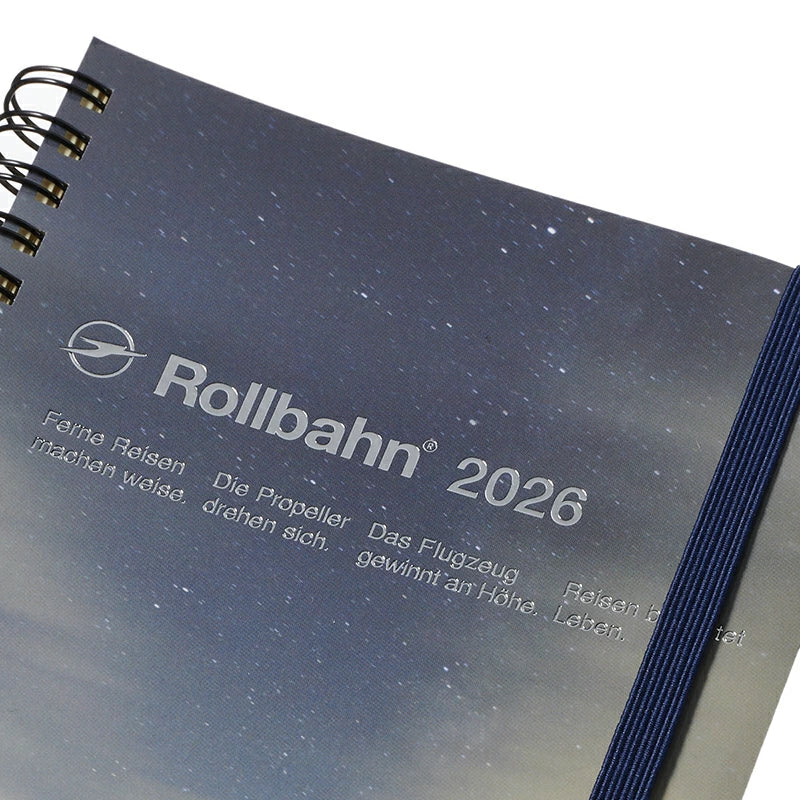 ロルバーン 2026 ダイアリー L カーム デルフォニックス DELFONICS Rollbahn