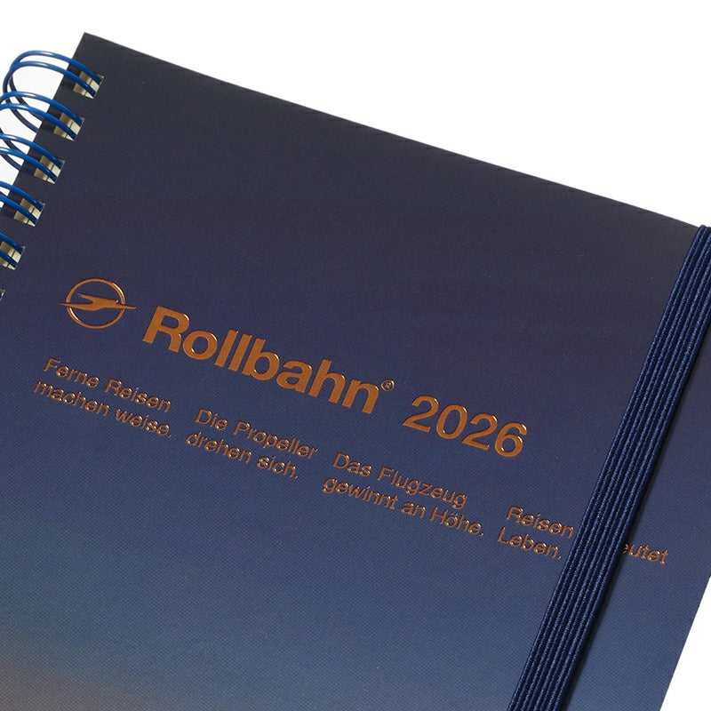 ロルバーン 2026 ダイアリー L カーム デルフォニックス DELFONICS Rollbahn