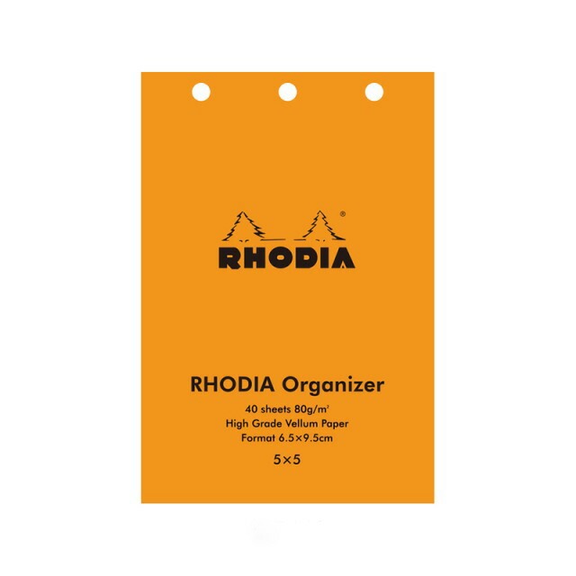 ロディア オーガナイザー レフィル RHODIA 方眼 リフィル