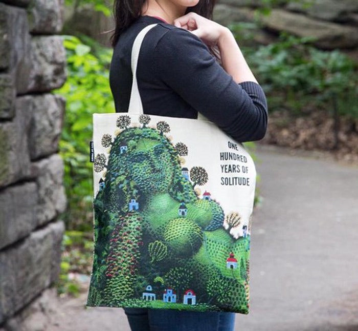 アウト オブ プリント トートバッグ ガルシア マルケス 百年の孤独