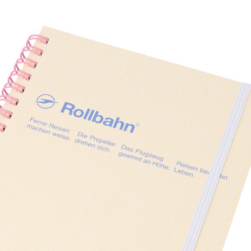 ロルバーン ノート M スコラ ポケット付メモ デルフォニックス DELFONICS Rollbahn