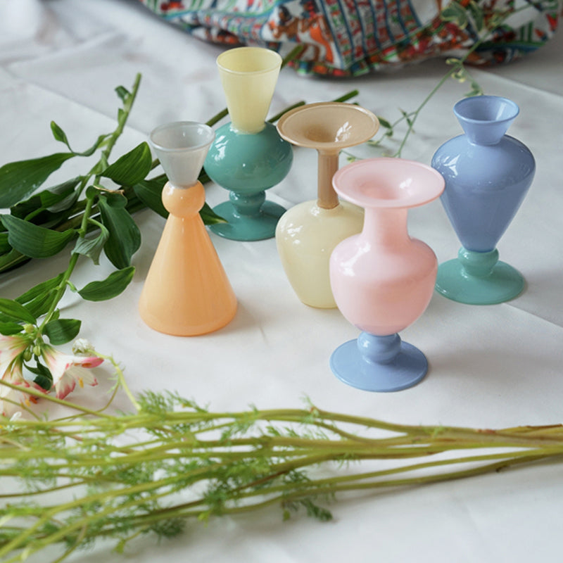 アマブロ ツートーン ミニベース 花瓶 MINI VASE TWO TONE amabro