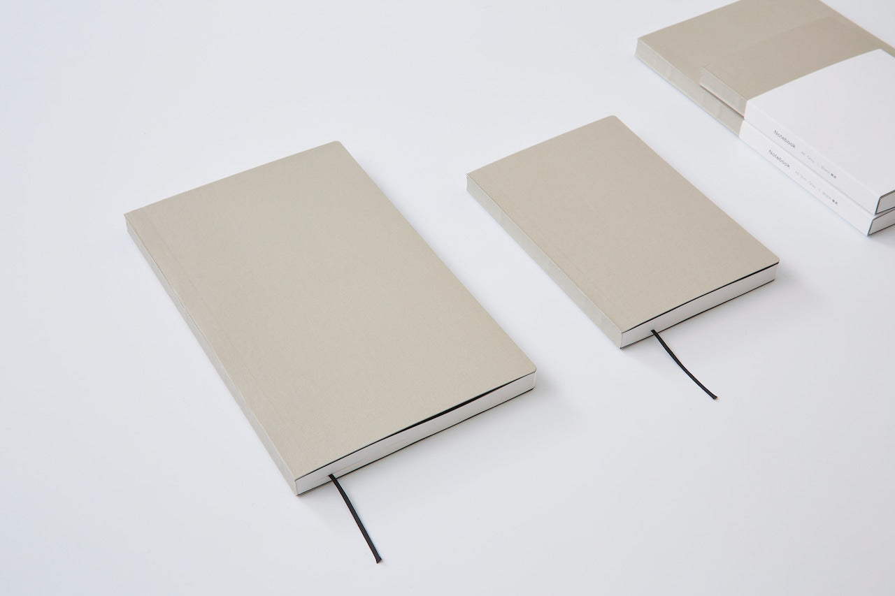 ITO BINDERY ノートブック A6 グレー 無地
