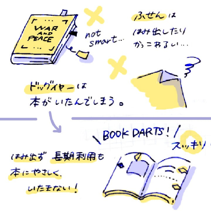 ブックダーツ 30個缶入り ギフト缶 MIX BOOK DARTS