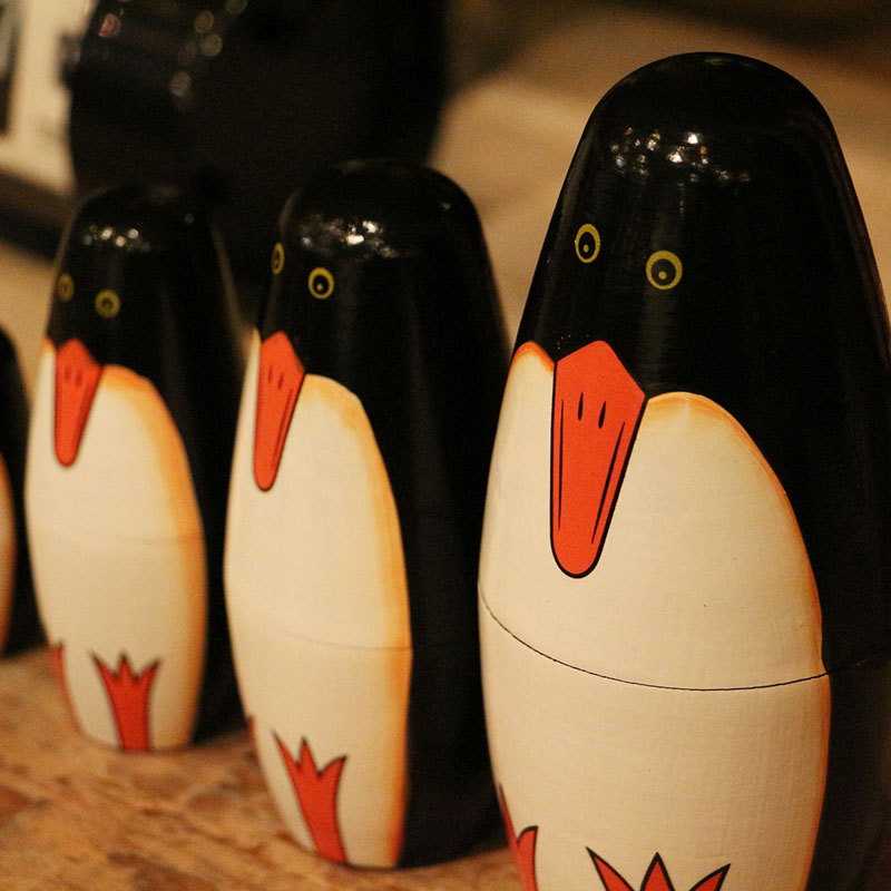 ペンギンリョーシカ マトリョーシカ DETAIL