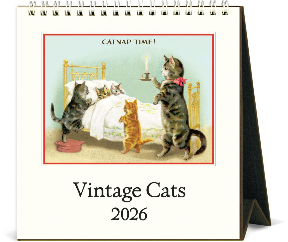 カバリーニ 2026年 カレンダー ヴィンテージ キャット VintageCats 卓上