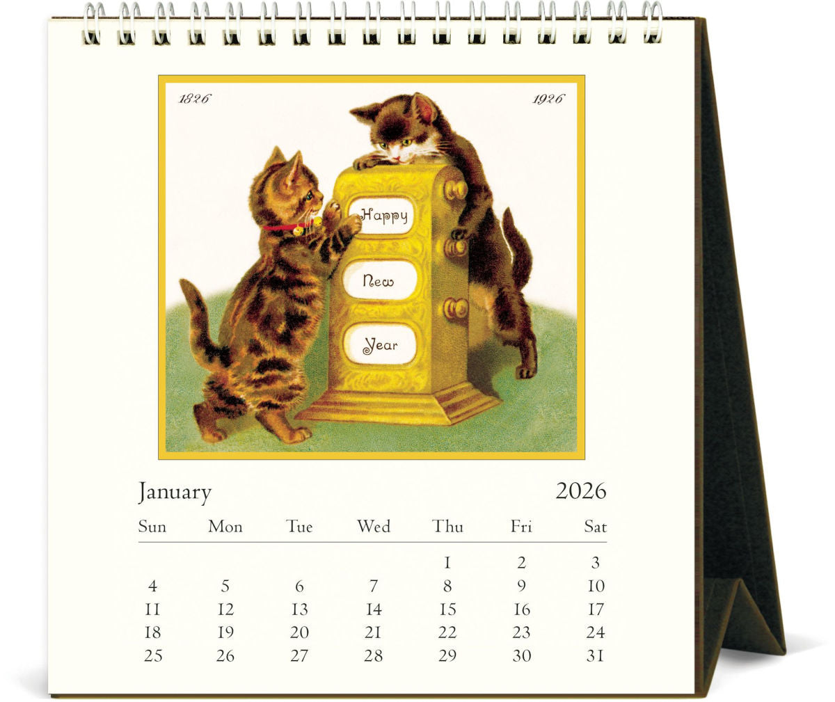 カバリーニ 2026年 カレンダー ヴィンテージ キャット VintageCats 卓上