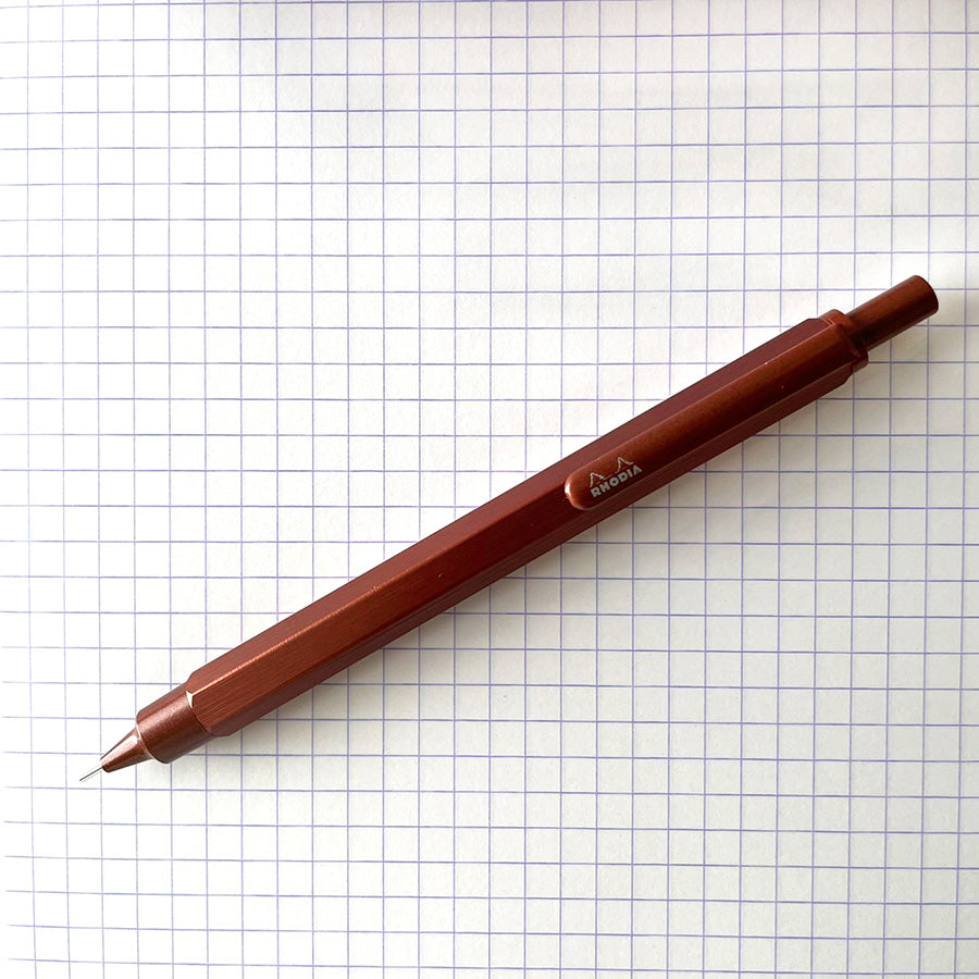 ロディア スクリプ マロンブラウン トシャープペン 0.5 RHODIA