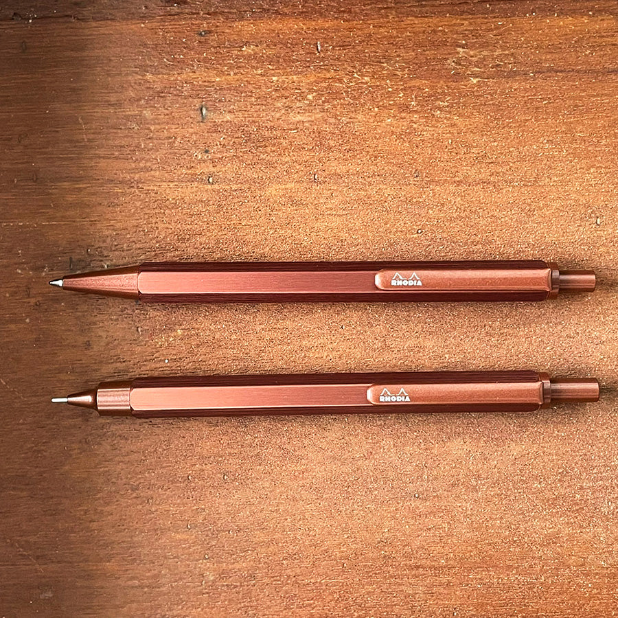 ロディア スクリプ マロンブラウン トシャープペン 0.5 RHODIA