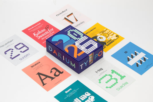 日めくり カレンダー タイポダリウム Typodarium 2026