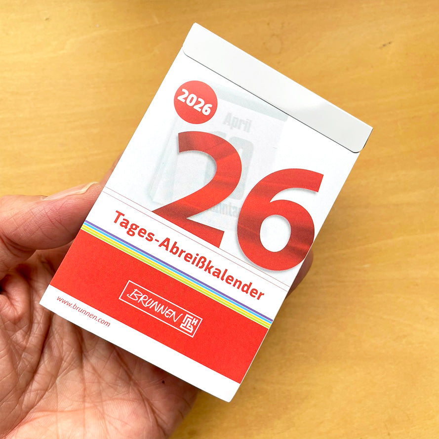 ブルネン 2026 日めくり カレンダー  BRUNNEN