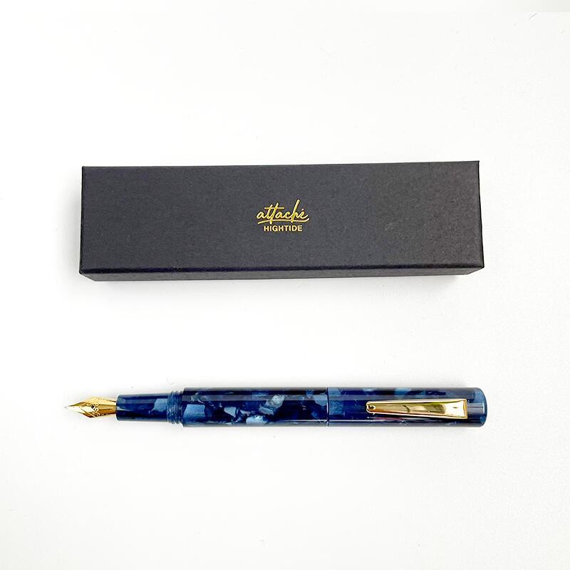 ハイタイド アタシェ マーブル万年筆 HIGHTIDE attache