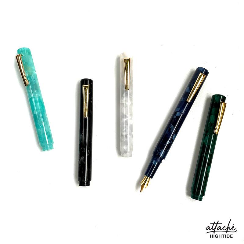 ハイタイド アタシェ マーブル万年筆 HIGHTIDE attache