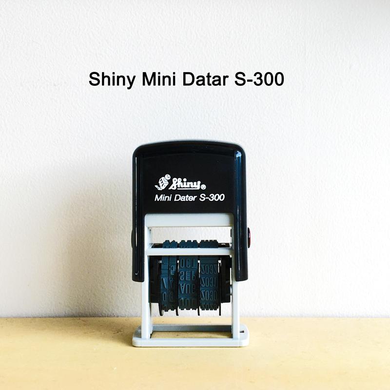 シャイニー ミニデイトスタンプ S-300 Shiny