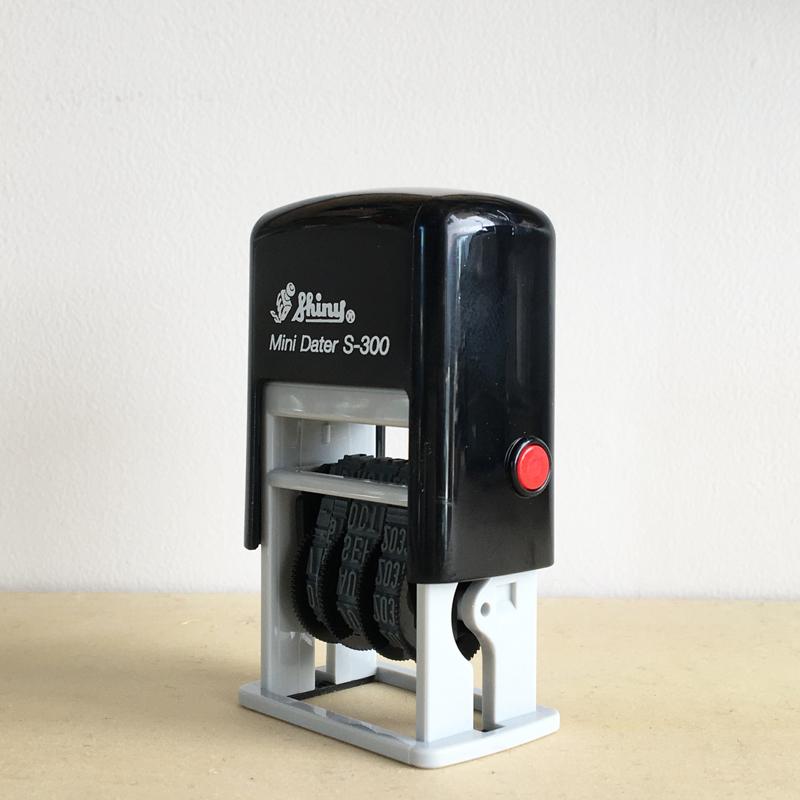 シャイニー ミニデイトスタンプ S-300 Shiny