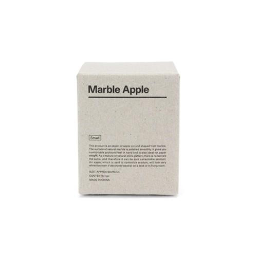 マーブルアップル ペーパーウェイト レッド