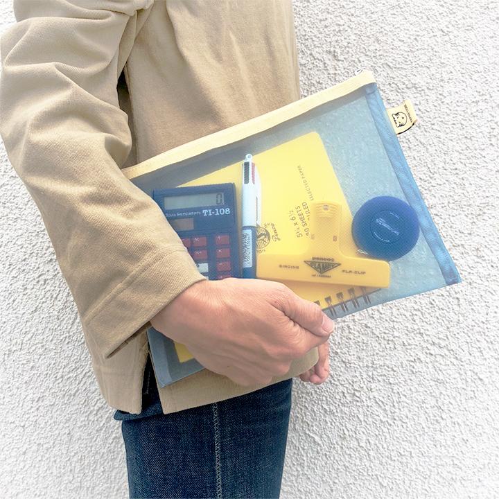 メッシュポーチ A5サイズ パピエティグル PAPIER TIGRE POCKET M