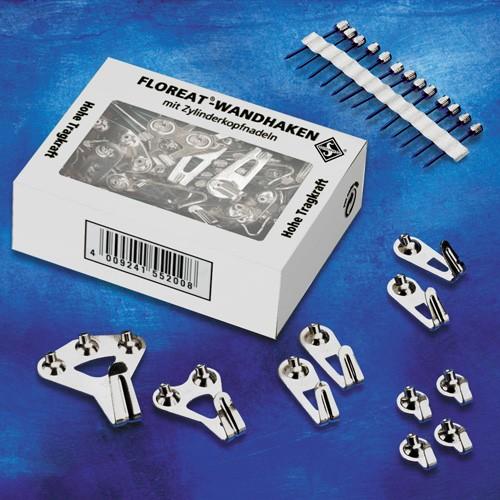 フロリートウォールフック ニッケル