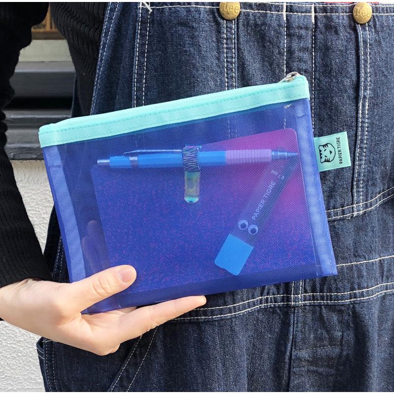 メッシュポーチ A6サイズ パピエティグル PAPIER TIGRE POCKET S