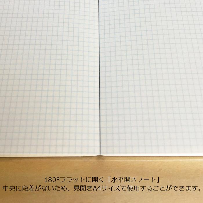 中村印刷所×クレイド ノート A5 水平開き 方眼 Kleid