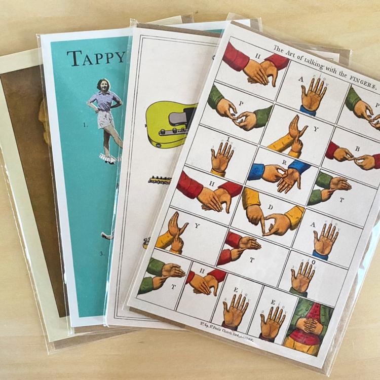 パターンブック バースデーカード 手話 Talking Fingers THE PATTERN BOOK