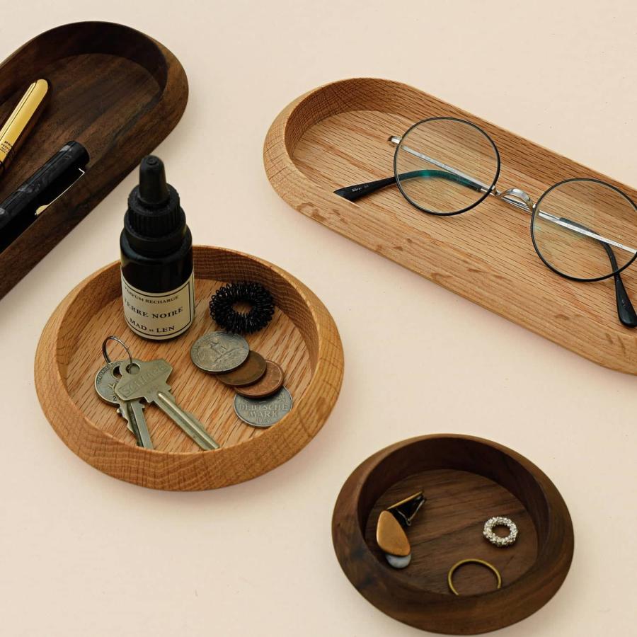 ハイタイド fur. ウッドトレイ サークル L Wooden Tray Oval HIGHTIDE