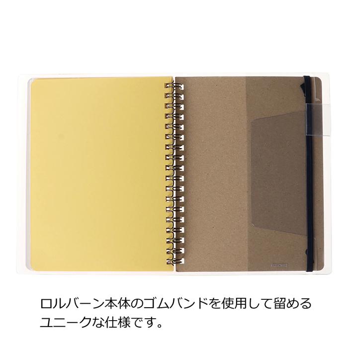 ロルバーン 専用保護カバー 抗菌 M/ L/A5サイズ DELFONICS Rollbahn