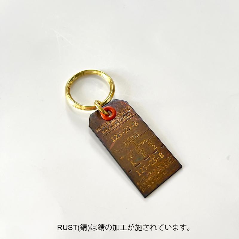ピクス ラゲッジタグキーホルダー ブラス PICUS