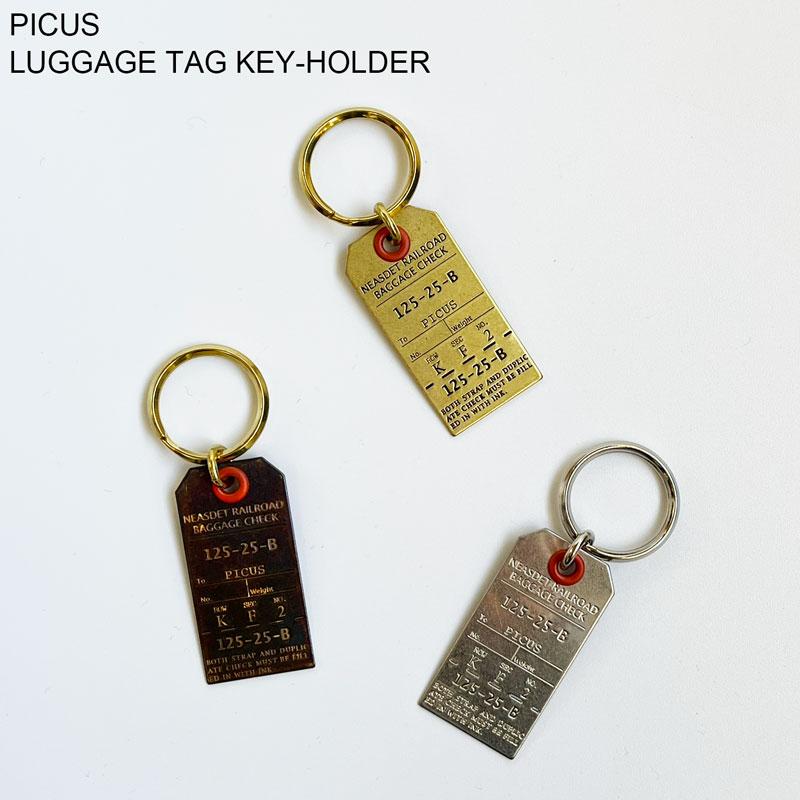 商品名： PICUS ピクス LUGGAGE TAG KEY-HOLDER 真鍮 キーホルダー – DESK LABO