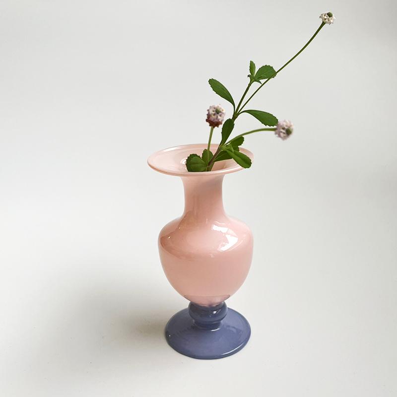 アマブロ ツートーン ミニベース 花瓶 MINI VASE TWO TONE amabro