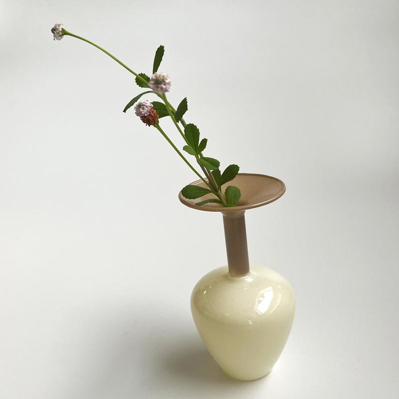 アマブロ ツートーン ミニベース 花瓶 MINI VASE TWO TONE amabro