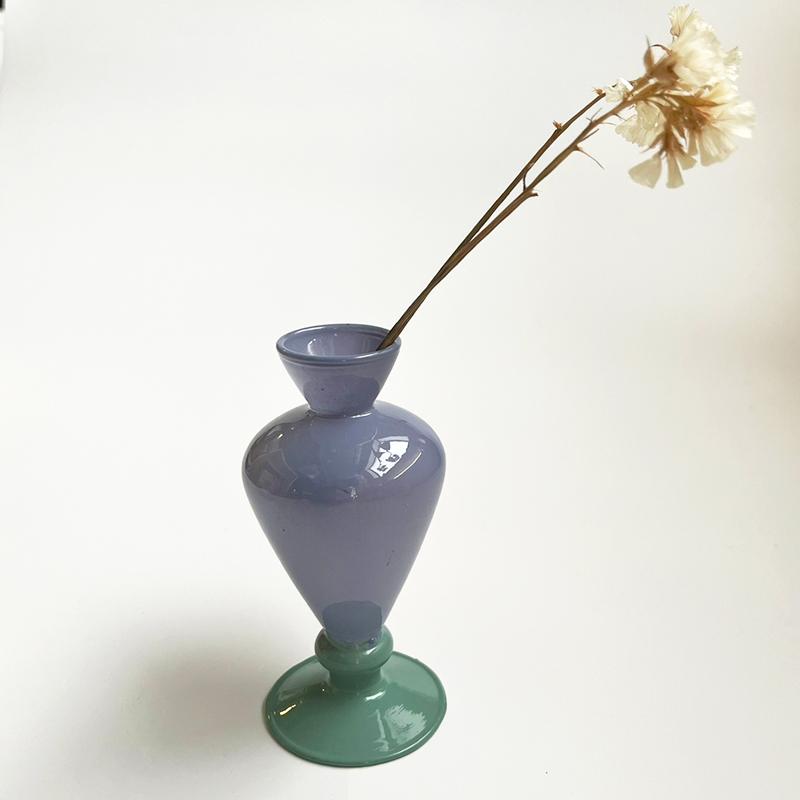 アマブロ ツートーン ミニベース 花瓶 MINI VASE TWO TONE amabro