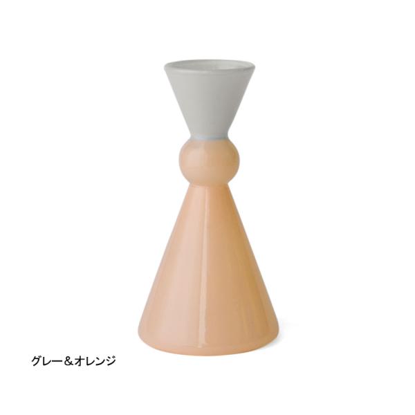 アマブロ ツートーン ミニベース 花瓶 MINI VASE TWO TONE amabro