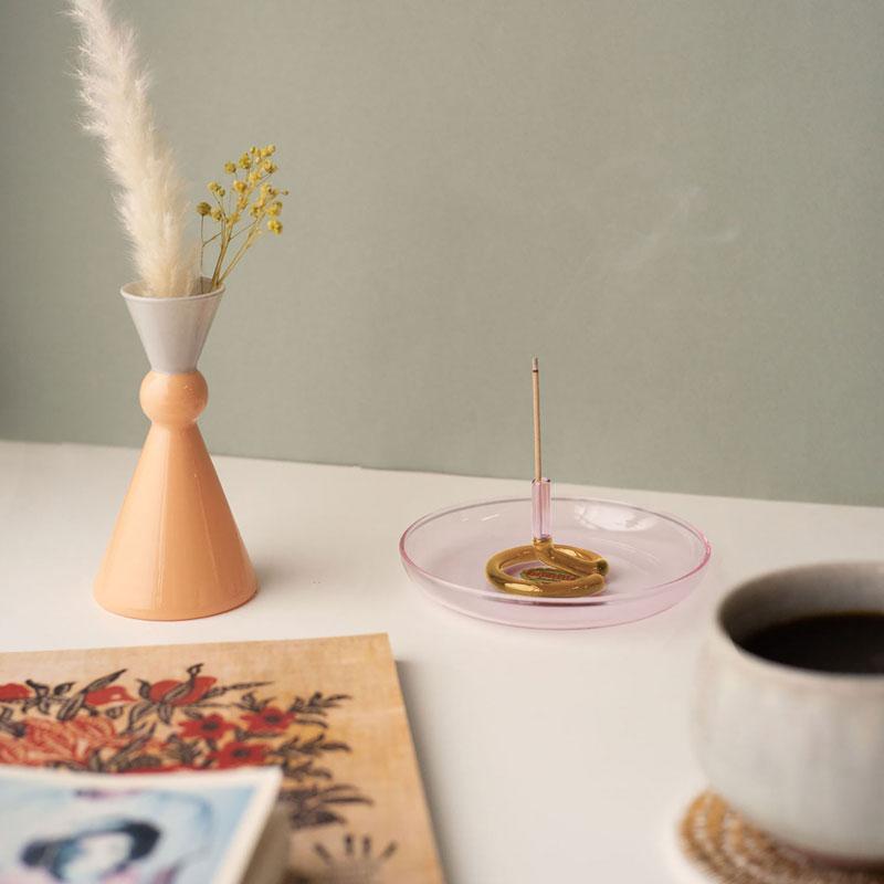 アマブロ ツートーン インセンスホルダー お香立て TWO TONE INCENSE HOLDER amabro
