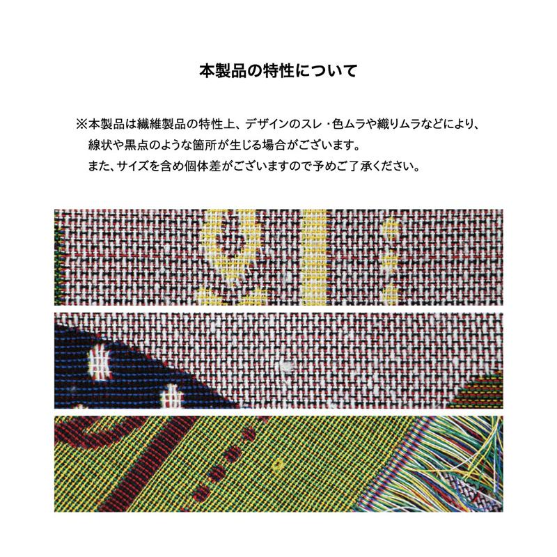 オアハカ スローケット 猫 うさぎ OAX Throwket DETAIL INC.